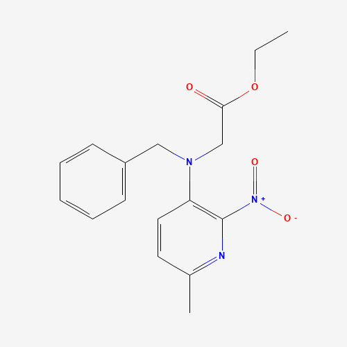ethyl 2-[benzyl-(6-methyl-2-nitropyridin-3-yl)amino]acetate (CAS: 721921-40-0) - Related Chemical Product