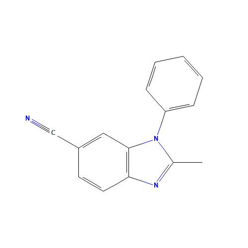 2-methyl-3-phenylbenzimidazole-5-carbonitrile (CAS: 1217102-18-5) - Related Chemical Product