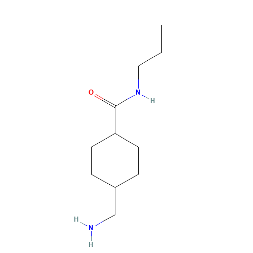 4-(aminomethyl)-N-propylcyclohexane-1-carboxamide (CAS: 271591-73-2) - Related Chemical Product