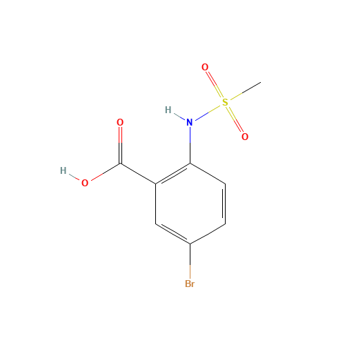 5-bromo-2-(methanesulfonamido)benzoic acid (CAS: 1225713-29-0) - Related Chemical Product