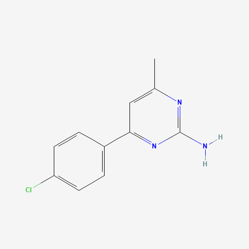 4-(4-chlorophenyl)-6-methylpyrimidin-2-amine (CAS: 19927-54-9) - Related Chemical Product