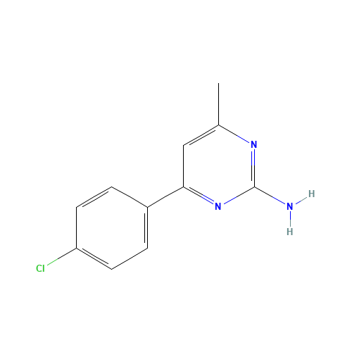 4-(4-chlorophenyl)-6-methylpyrimidin-2-amine (CAS: 19927-54-9) - Related Chemical Product