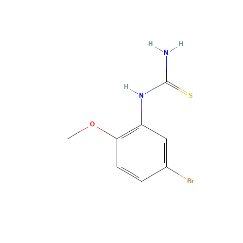 (5-bromo-2-methoxyphenyl)thiourea (CAS: 383870-37-9) - Related Chemical Product