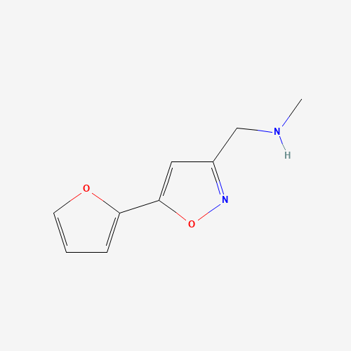 1-[5-(furan-2-yl)-1,2-oxazol-3-yl]-N-methylmethanamine (CAS: 857348-51-7) - Related Chemical Product
