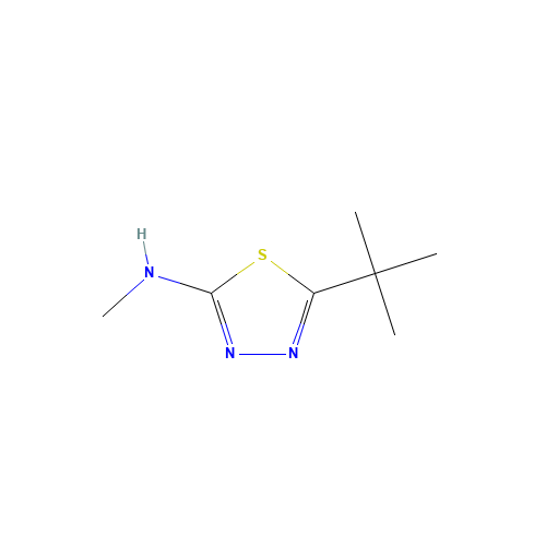 5-tert-butyl-N-methyl-1,3,4-thiadiazol-2-amine (CAS: 50608-12-3) - Related Chemical Product