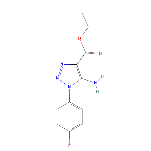 ethyl 5-amino-1-(4-fluorophenyl)triazole-4-carboxylate (CAS: 28924-58-5) - Related Chemical Product