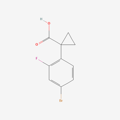 1-(4-bromo-2-fluorophenyl)cyclopropane-1-carboxylic acid (CAS: 872422-15-6) - Related Chemical Product