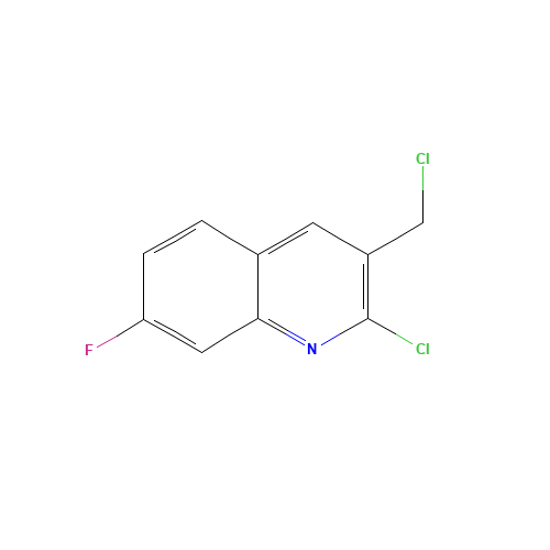 2-chloro-3-(chloromethyl)-7-fluoroquinoline (CAS: 948291-38-1) - Related Chemical Product