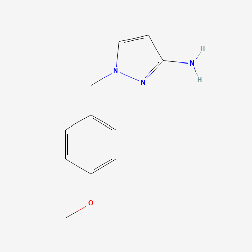 1-[(4-methoxyphenyl)methyl]pyrazol-3-amine (CAS: 1003011-46-8) - Related Chemical Product