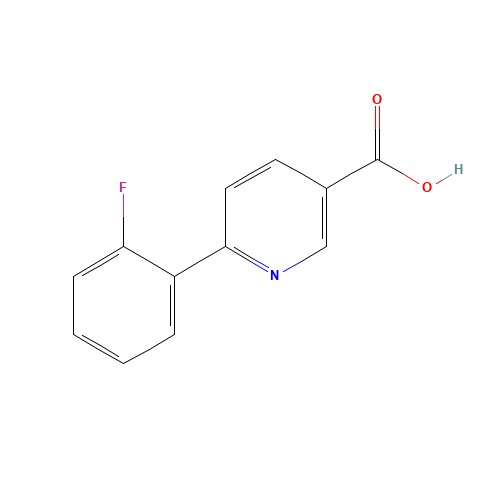 6-(2-fluorophenyl)pyridine-3-carboxylic acid (CAS: 505082-91-7) - Related Chemical Product