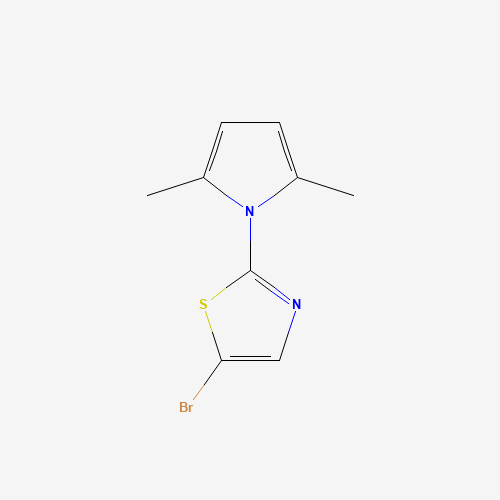 5-bromo-2-(2,5-dimethylpyrrol-1-yl)-1,3-thiazole (CAS: 918792-84-4) - Related Chemical Product