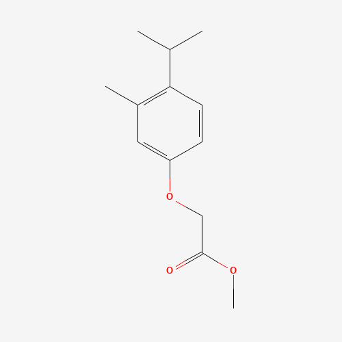 methyl 2-(3-methyl-4-propan-2-ylphenoxy)acetate (CAS: 649774-36-7) - Related Chemical Product