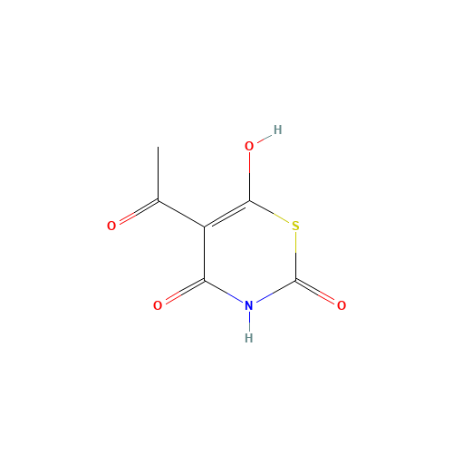 5-acetyl-6-hydroxy-1,3-thiazine-2,4-dione (CAS: 91114-97-5) - Related Chemical Product