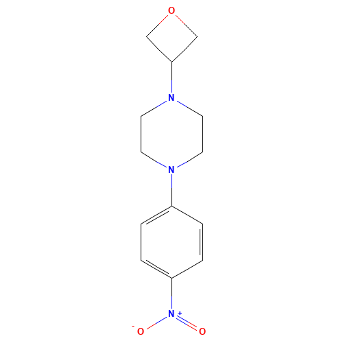 1-(4-nitrophenyl)-4-(oxetan-3-yl)piperazine (CAS: 1433823-88-1) - Related Chemical Product