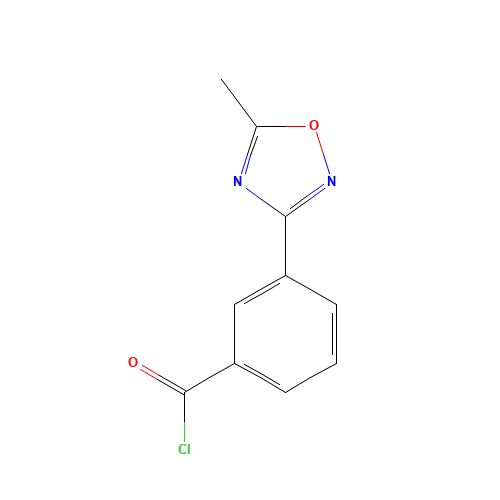 3-(5-methyl-1,2,4-oxadiazol-3-yl)benzoyl chloride (CAS: 522646-39-5) - Related Chemical Product