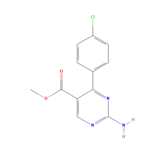 methyl 2-amino-4-(4-chlorophenyl)pyrimidine-5-carboxylate (CAS: 1133115-56-6) - Related Chemical Product