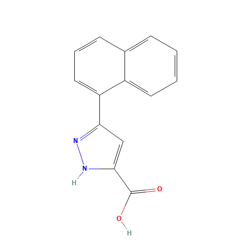 3-naphthalen-1-yl-1H-pyrazole-5-carboxylic acid (CAS: 1029104-45-7) - Related Chemical Product