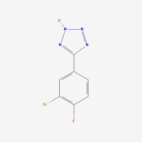 5-(3-bromo-4-fluorophenyl)-2H-tetrazole (CAS: 874784-10-8) - Related Chemical Product