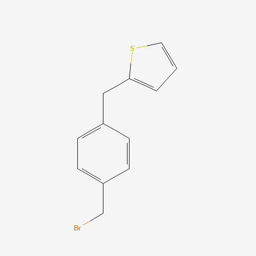 2-[[4-(bromomethyl)phenyl]methyl]thiophene (CAS: 1007847-74-6) - Related Chemical Product