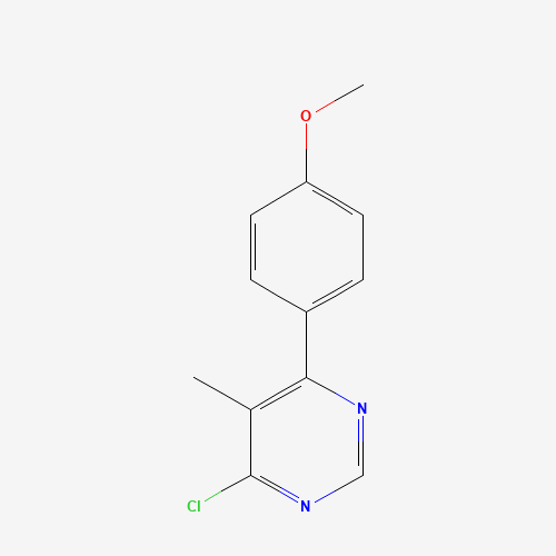 4-chloro-6-(4-methoxyphenyl)-5-methylpyrimidine (CAS: 637353-00-5) - Related Chemical Product