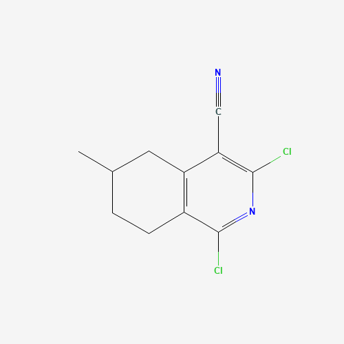 1,3-dichloro-6-methyl-5,6,7,8-tetrahydroisoquinoline-4-carbonitrile (CAS: 1225069-88-4) - Related Chemical Product