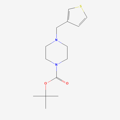 tert-butyl 4-(thiophen-3-ylmethyl)piperazine-1-carboxylate (CAS: 77278-71-8) - Related Chemical Product