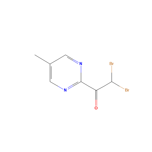 2,2-dibromo-1-(5-methylpyrimidin-2-yl)ethanone (CAS: 1421922-77-1) - Related Chemical Product