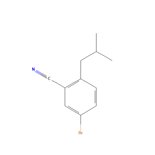 5-bromo-2-(2-methylpropyl)benzonitrile (CAS: 856167-67-4) - Related Chemical Product