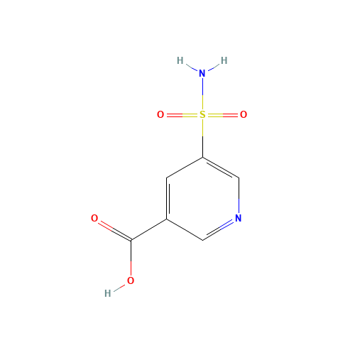 5-sulfamoylpyridine-3-carboxylic acid (CAS: 938066-08-1) - Related Chemical Product