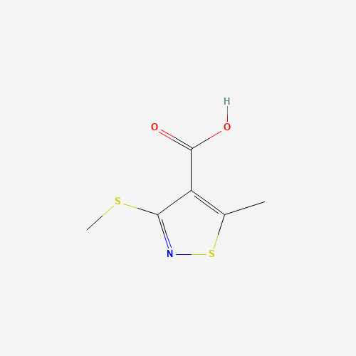 5-methyl-3-methylsulfanyl-1,2-thiazole-4-carboxylic acid (CAS: 338778-85-1) - Related Chemical Product