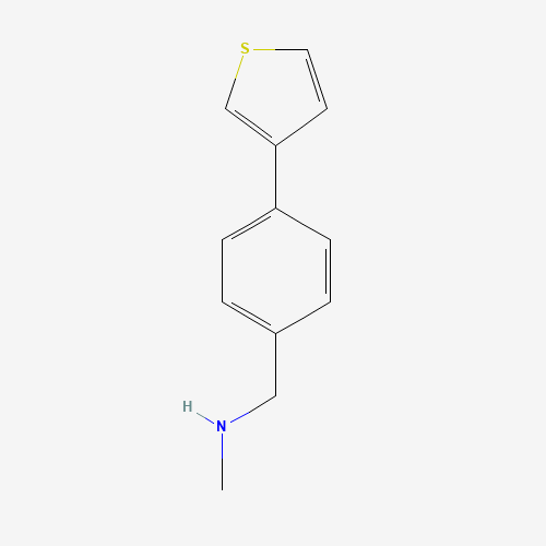 N-methyl-1-(4-thiophen-3-ylphenyl)methanamine (CAS: 869901-17-7) - Related Chemical Product
