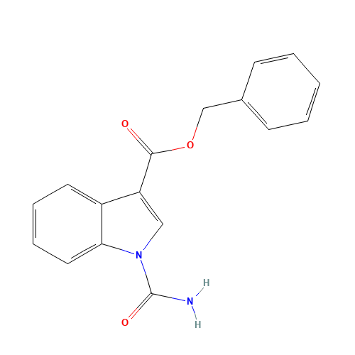 benzyl 1-carbamoylindole-3-carboxylate (CAS: 1386456-24-1) - Related Chemical Product