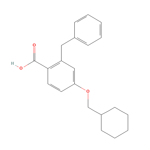 2-benzyl-4-(cyclohexylmethoxy)benzoic acid (CAS: 1099484-37-3) - Related Chemical Product