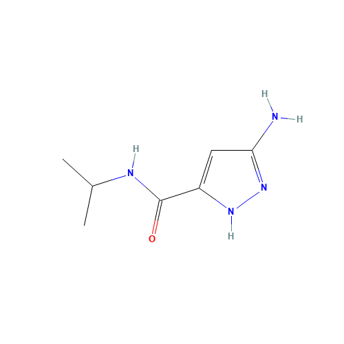 3-amino-N-propan-2-yl-1H-pyrazole-5-carboxamide (CAS: 1342836-30-9) - Related Chemical Product