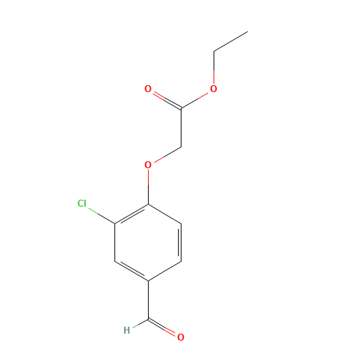 ethyl 2-(2-chloro-4-formylphenoxy)acetate (CAS: 16231-54-2) - Related Chemical Product