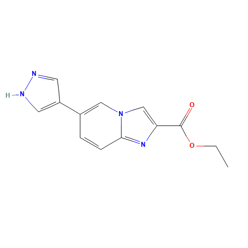 ethyl 6-(1H-pyrazol-4-yl)imidazo[1,2-a]pyridine-2-carboxylate (CAS: 1167626-53-0) - Related Chemical Product