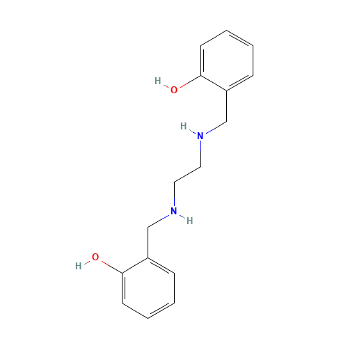 2-[[2-[(2-hydroxyphenyl)methylamino]ethylamino]methyl]phenol (CAS: 18653-98-0) - Related Chemical Product