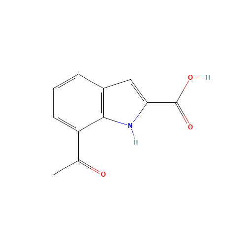 7-acetyl-1H-indole-2-carboxylic acid (CAS: 133738-76-8) - Related Chemical Product