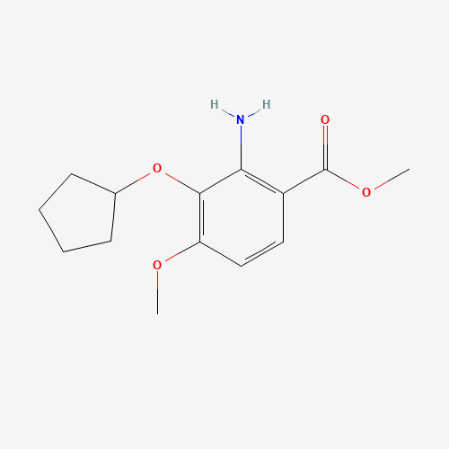 methyl 2-amino-3-cyclopentyloxy-4-methoxybenzoate (CAS: 1001061-55-7) - Related Chemical Product