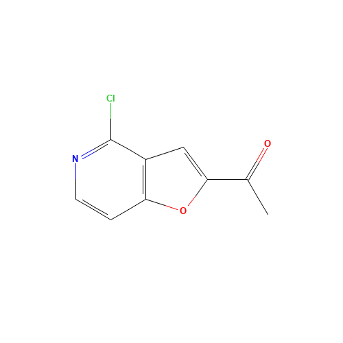 1-(4-chlorofuro[3,2-c]pyridin-2-yl)ethanone (CAS: 86518-10-7) - Related Chemical Product