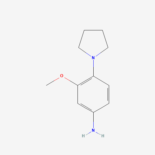3-methoxy-4-pyrrolidin-1-ylaniline (CAS: 16089-42-2) - Related Chemical Product