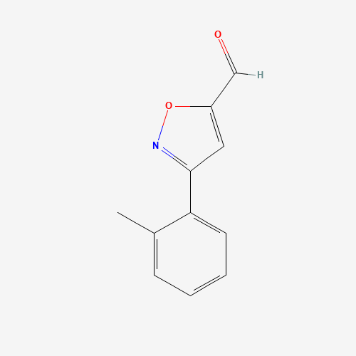 3-(2-methylphenyl)-1,2-oxazole-5-carbaldehyde (CAS: 885273-90-5) - Related Chemical Product