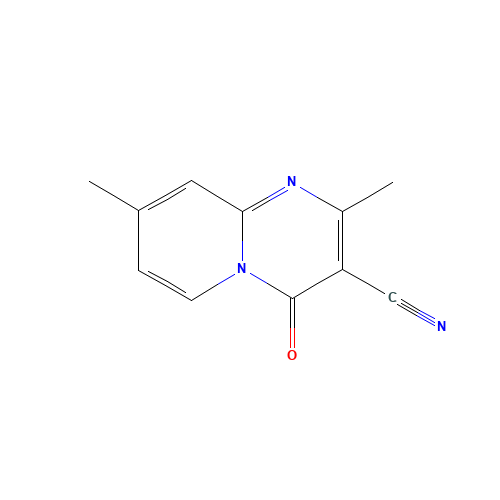 2,8-dimethyl-4-oxopyrido[1,2-a]pyrimidine-3-carbonitrile (CAS: 64500-91-0) - Related Chemical Product