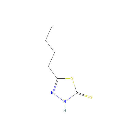 5-butyl-3H-1,3,4-thiadiazole-2-thione (CAS: 58017-11-1) - Related Chemical Product