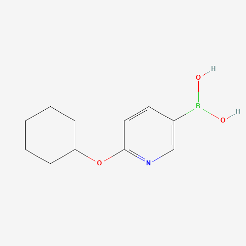 (6-cyclohexyloxypyridin-3-yl)boronic acid (CAS: 1358754-47-8) - Related Chemical Product