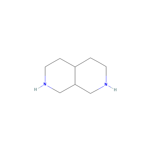 1,2,3,4,4a,5,6,7,8,8a-decahydro-2,7-naphthyridine (CAS: 885270-20-2) - Related Chemical Product