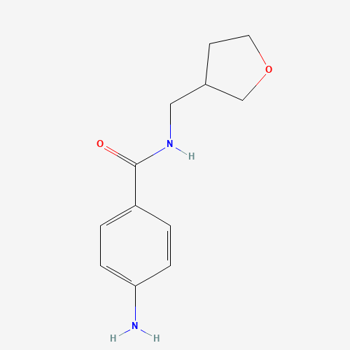 4-amino-N-(oxolan-3-ylmethyl)benzamide (CAS: 1179753-31-1) - Related Chemical Product