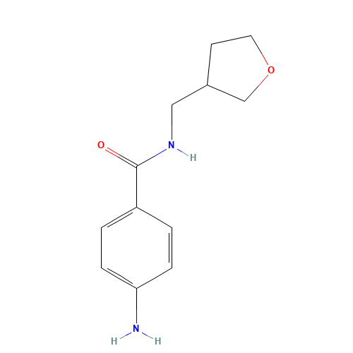 4-amino-N-(oxolan-3-ylmethyl)benzamide (CAS: 1179753-31-1) - Related Chemical Product