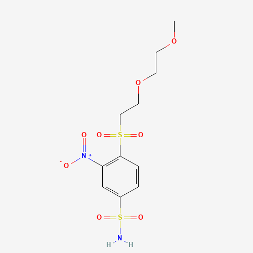 4-[2-(2-methoxyethoxy)ethylsulfonyl]-3-nitrobenzenesulfonamide (CAS: 1257045-08-1) - Related Chemical Product