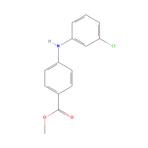 methyl 4-(3-chloroanilino)benzoate (CAS: 852980-89-3) - Related Chemical Product
